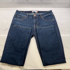 Cabi, Women's Deep Indigo New Crop Jean Capri, 8